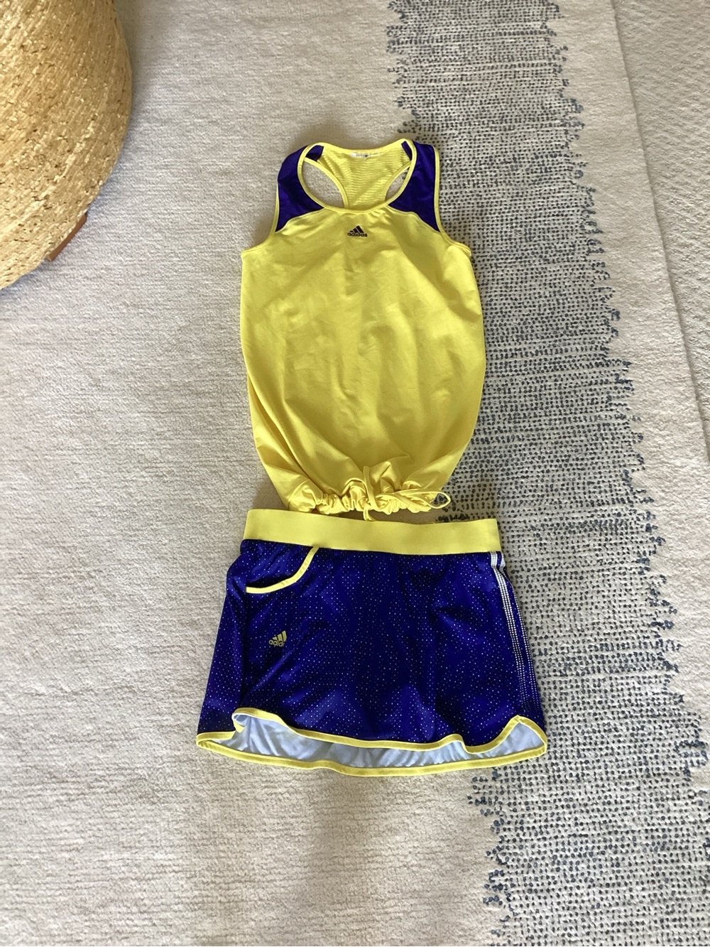 adidas women’s and Purple Athletic Skort Set size M skirt. Size media.top L